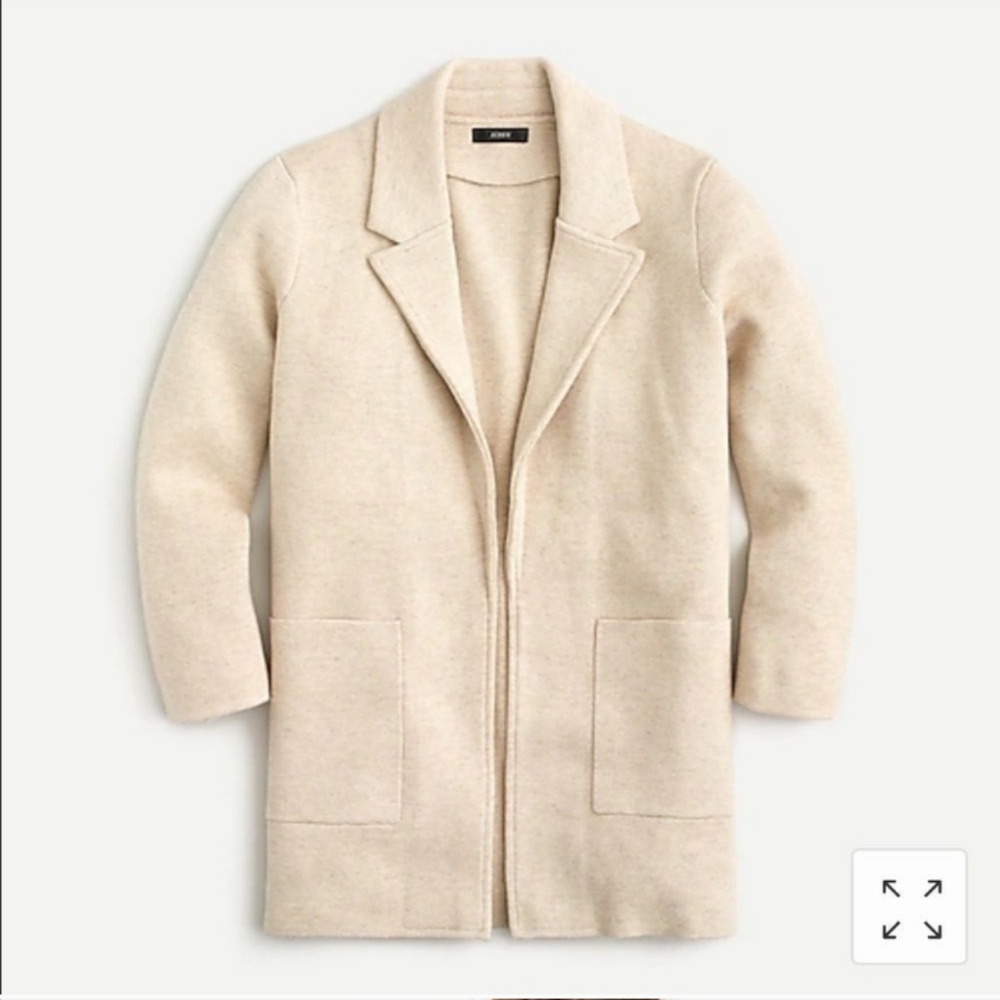 J. CREW Sophie Sweater Blazer